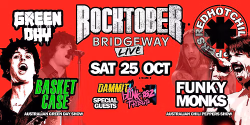 Rocktober 2025! TRIPLEHEADER!!!
