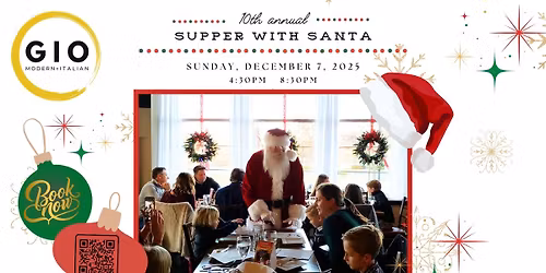 10th Annual Supper with Santa