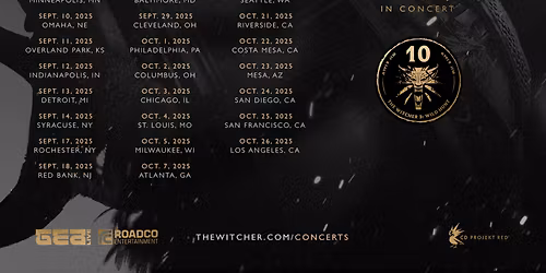 The Witcher in Concert at Philharmonic Hall