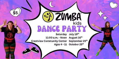 Zumba\u00ae Kids & Zumba\u00ae Kids Jr. Dance Party