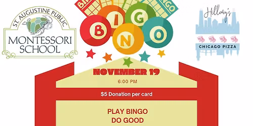 Benefit Bingo with St. Augustine Montessori
