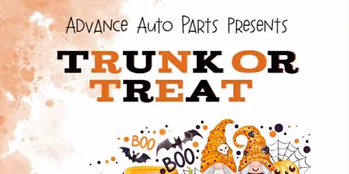Trunk or Treat- Presented by Advance Auto Parts and hosted by The Overton County Cruise-in.