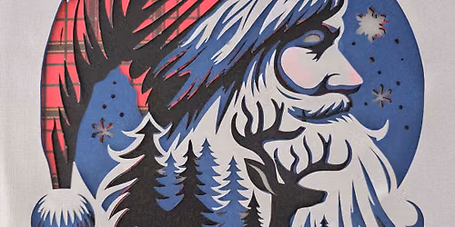  Christmas in July -Nordic Gnome or choose Northwoods Santa 
