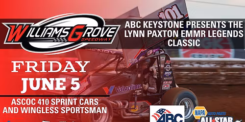 ABC Keystone Presents the Lynn Paxton EMMR Legends Classic