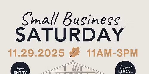 Small Business Saturday Greenhouse Pop Up Market / Colonial Nursery / Lincroft NJ