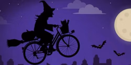 Pre_Halloween Lit Ride with Costumes and Moon viewing