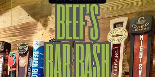 Beef's Bar Bash