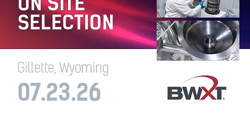 BWXT Community Briefing | Gillette, Wyoming