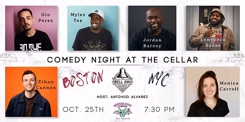NYC\/Boston Collide: Live Stand Up Comedy Show: Peabody\/Salem