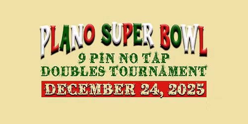 9 Pin No Tap Doubles Tournament CHRISTMAS Edition!