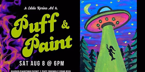 Puff and Paint Night Brentwood Ca