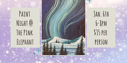 Paint Night at The Pink Elephant Tavern