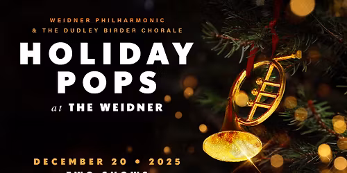 Holiday Pops at The Weidner