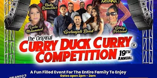 Curry Duck Curry Competition - 19th Anniverserary