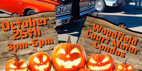 4th annual trunk or treat at Woodfield Court