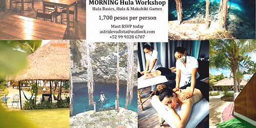 Hula, Music, Mahahiki Games at Hameki Cenote