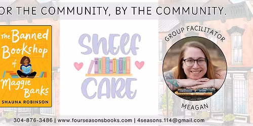 Shelf-Care Cozy Book Club: "The Banned Bookshop of Maggie Banks" by Shauna Robinson