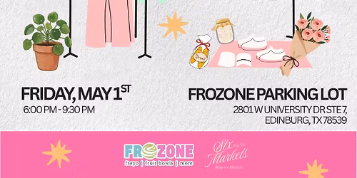 First Friday Market at Frozone!