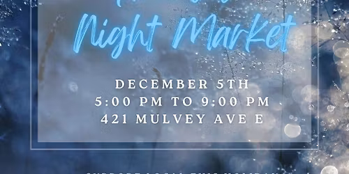 Holiday Night Market 