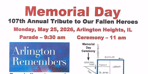 107th Annual Memorial Day Parade and Ceremony
