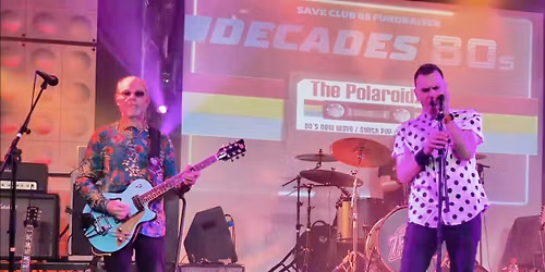 The Polaroidz playing at Newport Pagnell Working Man\u2019s Club