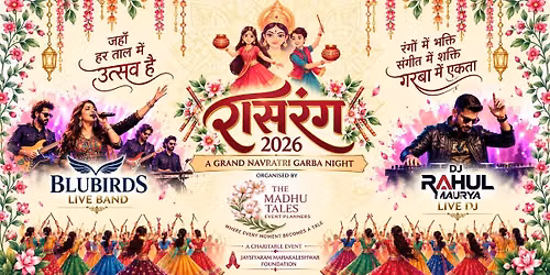 Raas Rang 2026 - A Grand Navratri Garba Night