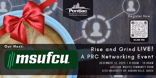 PRC Rise and Grind LIVE! \u2013 Coffee and Networking