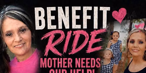 Benefit ride For Sonya White\u2026 ending @ Junior\u2019s\u2026 please come support!