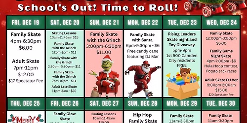 New Years Day- Go Skating