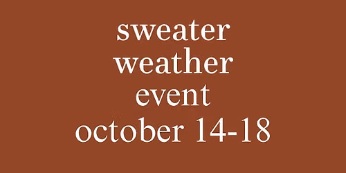 Sweater Weather Event at The District at Prairie Trail