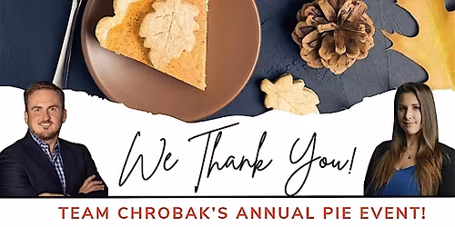 Team Chrobak's Annual Pie Event!