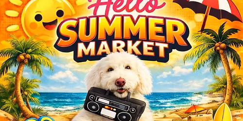 Beach Dog Events will be @ Hello Summer Market