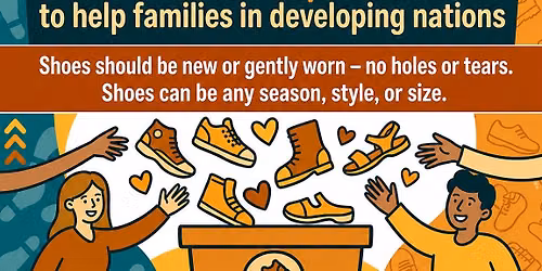Shoe Drive Drop Off
