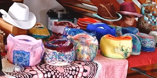 Felt a Stunning Hat or Bag on a Ball Workshop