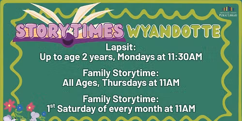 Thursday Family Storytime at Wyandotte