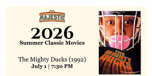 Summer Classics: The Mighty Ducks
