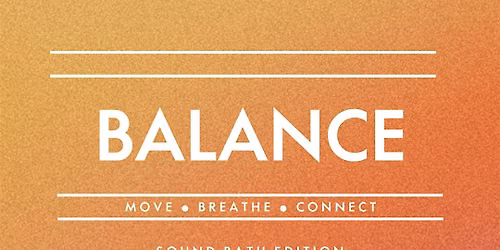YOGA + SOUND BATH ON THE LAWN