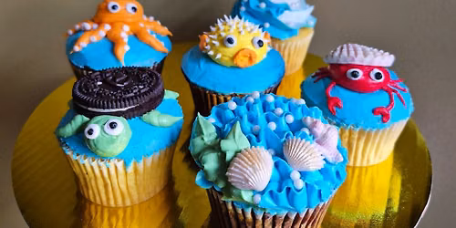 Enchanted Ocean Cupcakes Decorating Class