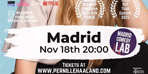 Pernille Haaland - Nordic AF - Stand-Up Comedy Show in English