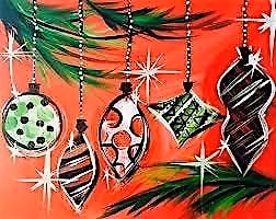 Christmas Paint and Sip