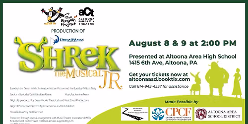 SHREK THE MUSICAL JR.