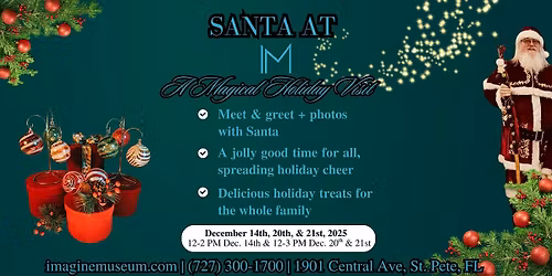 Santa at Imagine Museum: A Magical Holiday Visit \u2728