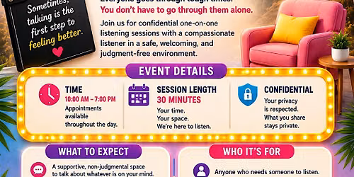 One-on-One Listening Sessions