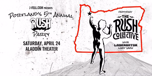 The 5th annual Portland RUSH Party featuring The Rush Collective at Aladdin Theater