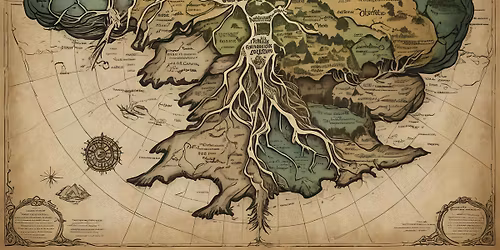 Make a Fantasy Map Paint & Sip in Watercolor & Ink W\/Instructor H Complin