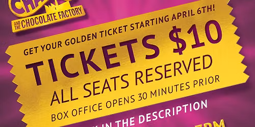 Roald Dahl's Charlie and the Chocolate Factory Jr at NorShor Theatre