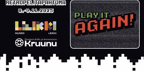 Play it Again -Retropelitapahtuma