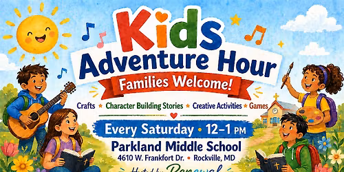 KIDS ADVENTURE HOUR - For Kids 5-13