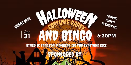 Blazin' Hot Halloween Bingo & Costume Contest Sponsored by Elevated