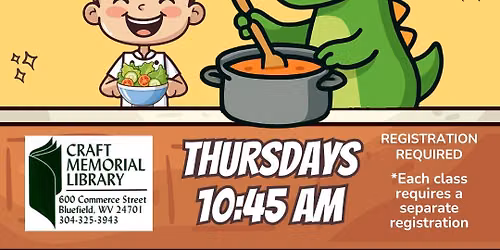 Jurassic Bites Cooking Class